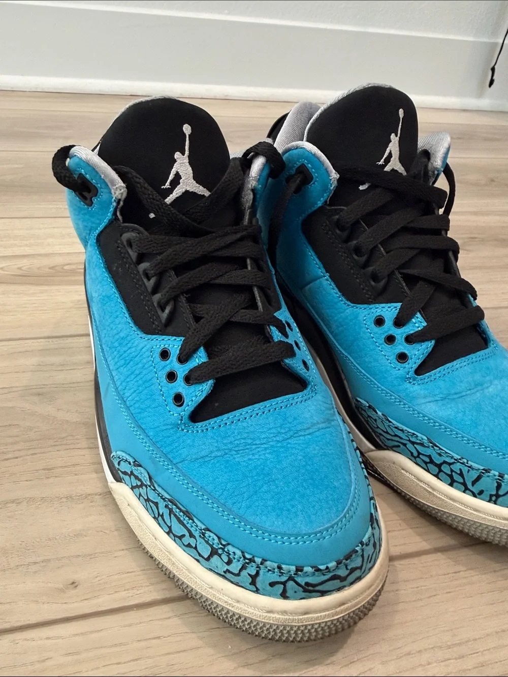 Jordan 3 Men’s Sneakers — Blue/Black